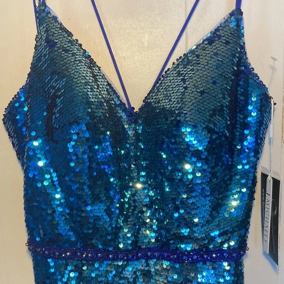 SUPER CUTE BY J.MICHAEL PROM GOWN NWT SIZE 8 GREAT PRICE!!! - Picture 9 of 17